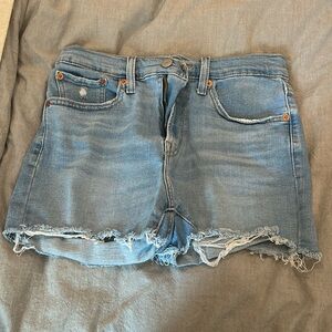 Levi’s high rise shorts